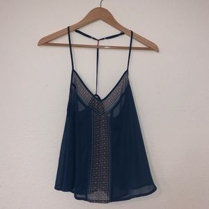 Aeropostale | Cute Navy Sheer Tank